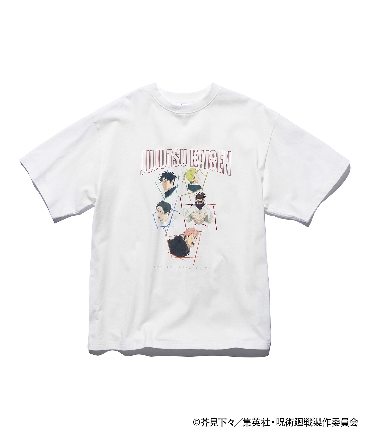 呪術廻戦　Ground Y Tシャツ　サイズ3 ホワイト TVアニメ『呪術廻戦』『死滅回游』 × ZOZOTOWN オーバーサイズTシャツ