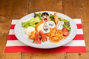 kawara CAFE＆KITCHENで販売される「グワシッ！まことちゃんランチプレート」