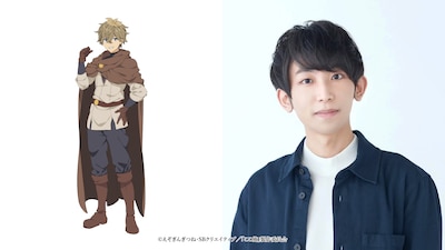 アリオ（CV：照井悠希）
田舎出身のFランク冒険者で魔法使い。冒険者ギルド本部でロックと出会い、妹のジニーとともに依頼を受ける。ファイアーボールが使える。18歳