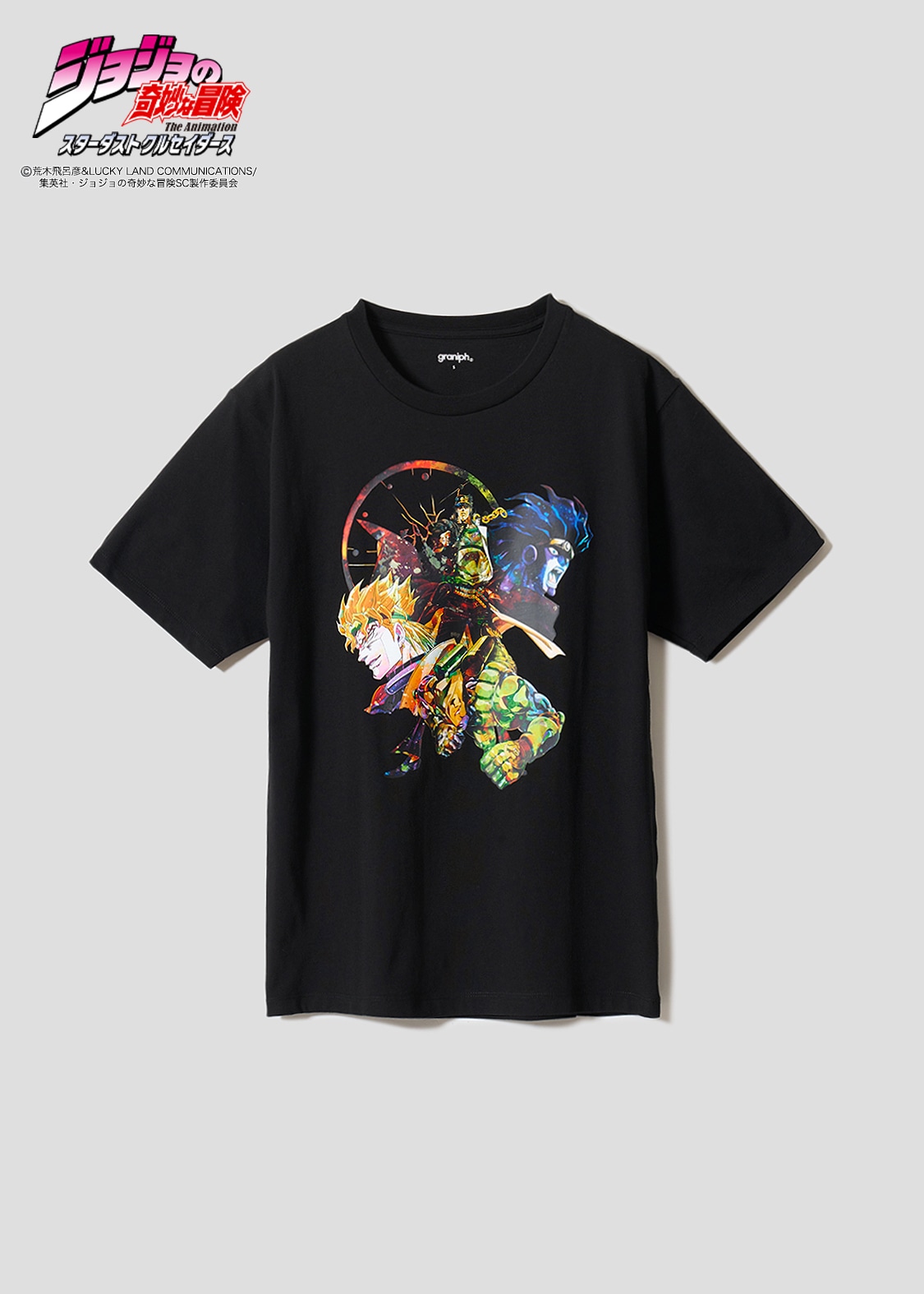 「花京院からのメッセージ｜Tシャツ」(c)荒木飛呂彦&LUCKY LAND COMMUNICATIONS/集英社・ジョジョの奇妙な冒険SC製作委員会