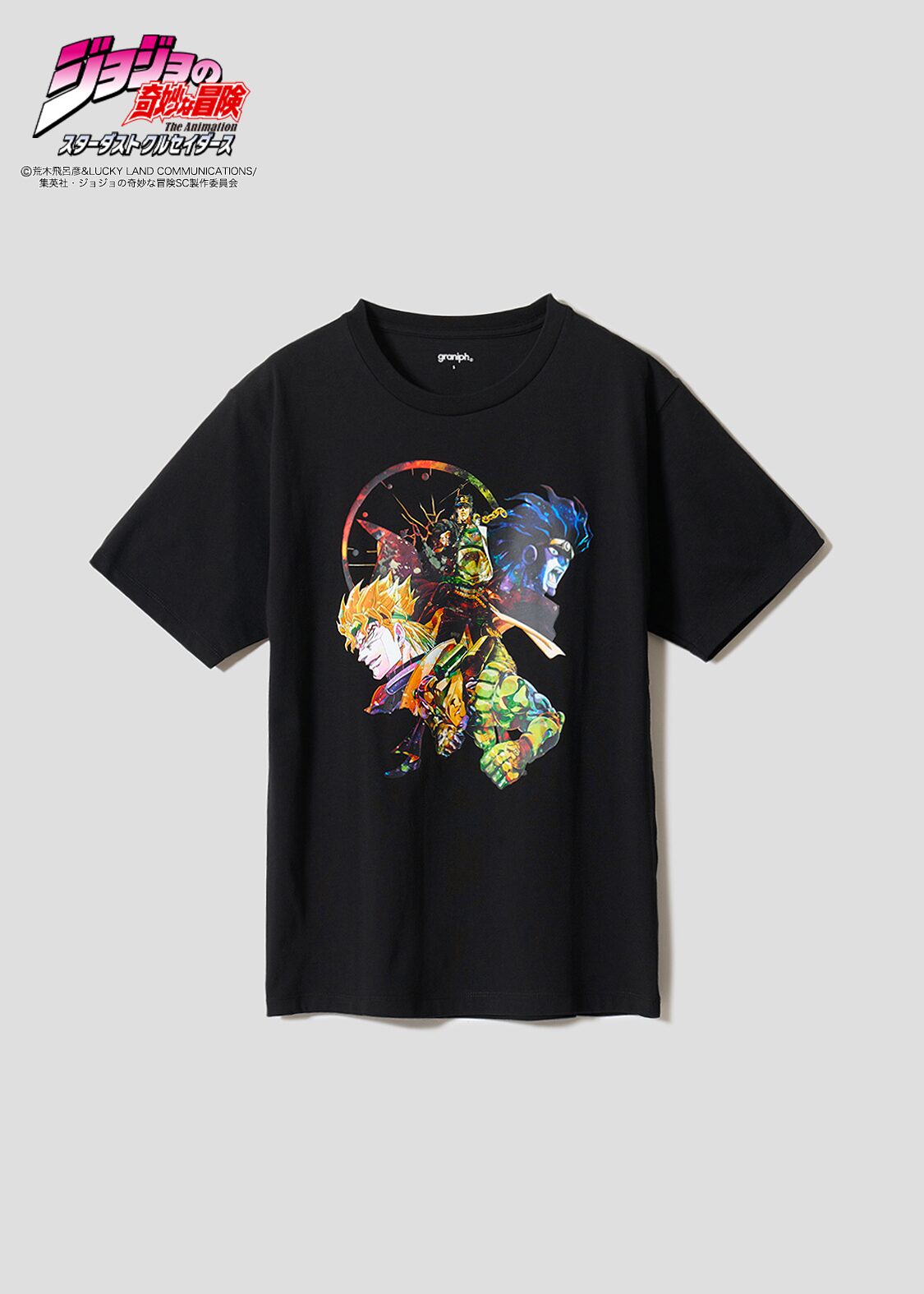 花京院からのメッセージ｜Tシャツ」(c)荒木飛呂彦&LUCKY LAND 