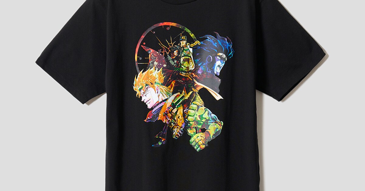 花京院からのメッセージ｜Tシャツ」(c)荒木飛呂彦&LUCKY LAND 
