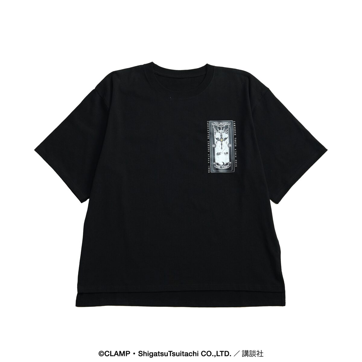 CLAMP】『カードキャプターさくら』GRAPHIC TEE 〈クロウカード〉『闇 