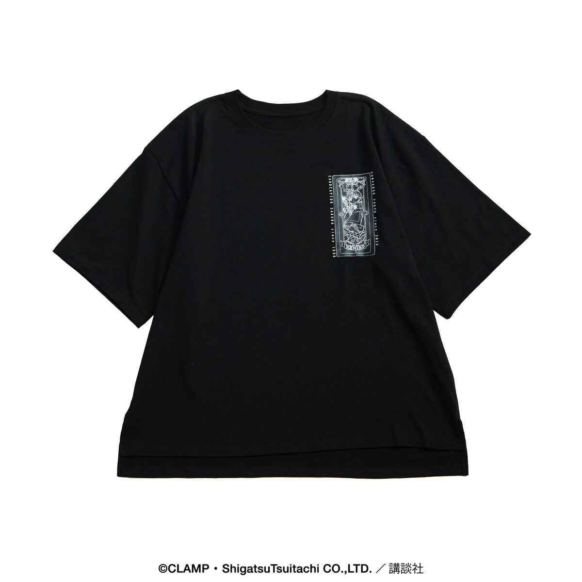 CLAMP】『カードキャプターさくら』GRAPHIC TEE 〈クリアカード〉『逆