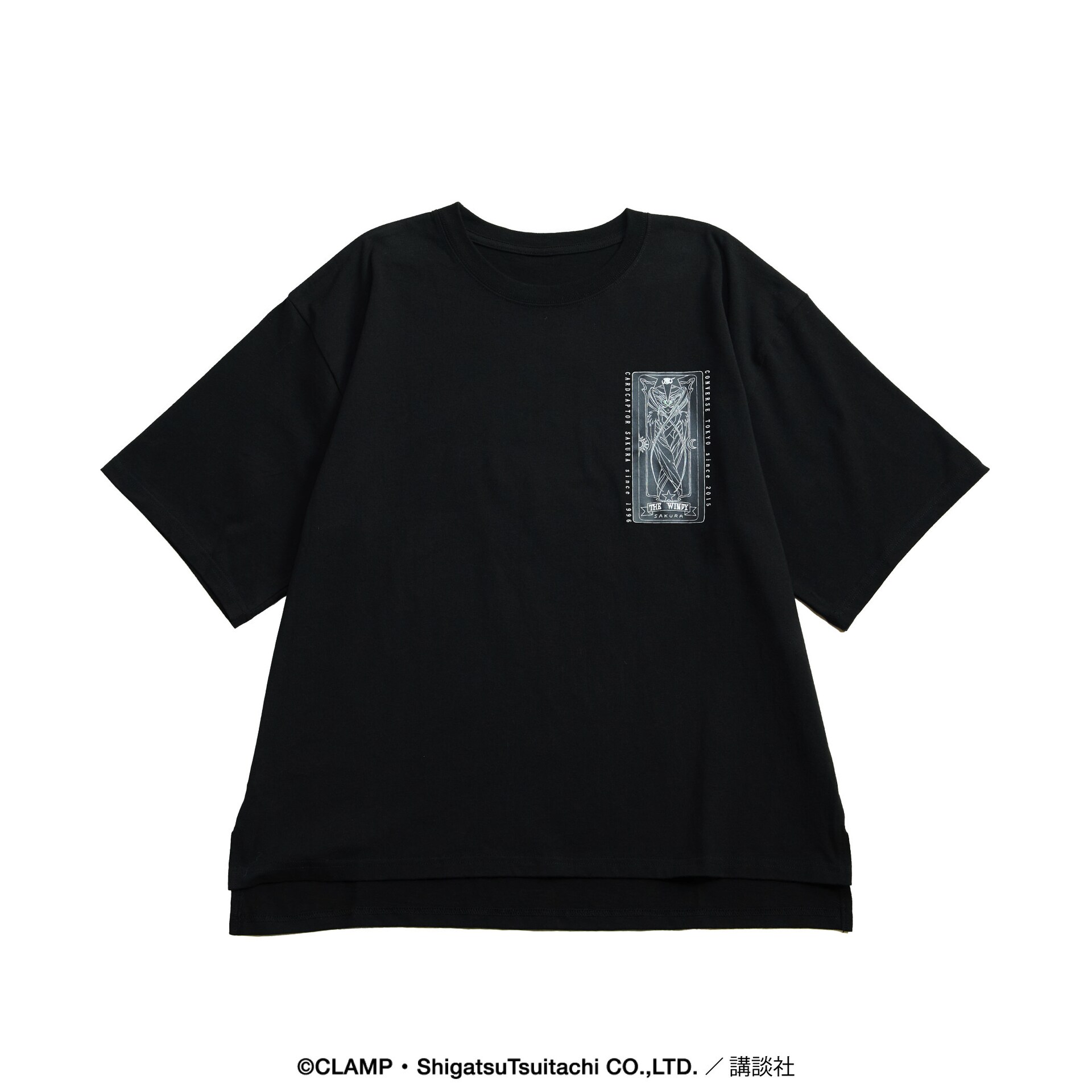CLAMP】『カードキャプターさくら』GRAPHIC TEE 〈さくらカード〉『風