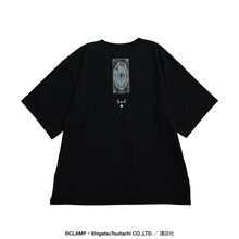 「【CLAMP】『カードキャプターさくら』GRAPHIC TEE 〈クロウカード〉」の背面