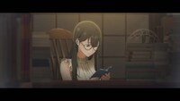TVアニメ「ビブリア古書堂の事件手帖」ティザーPVより (c)三上 延/KADOKAWA/「ビブリア古書堂の事件手帖」製作委員会