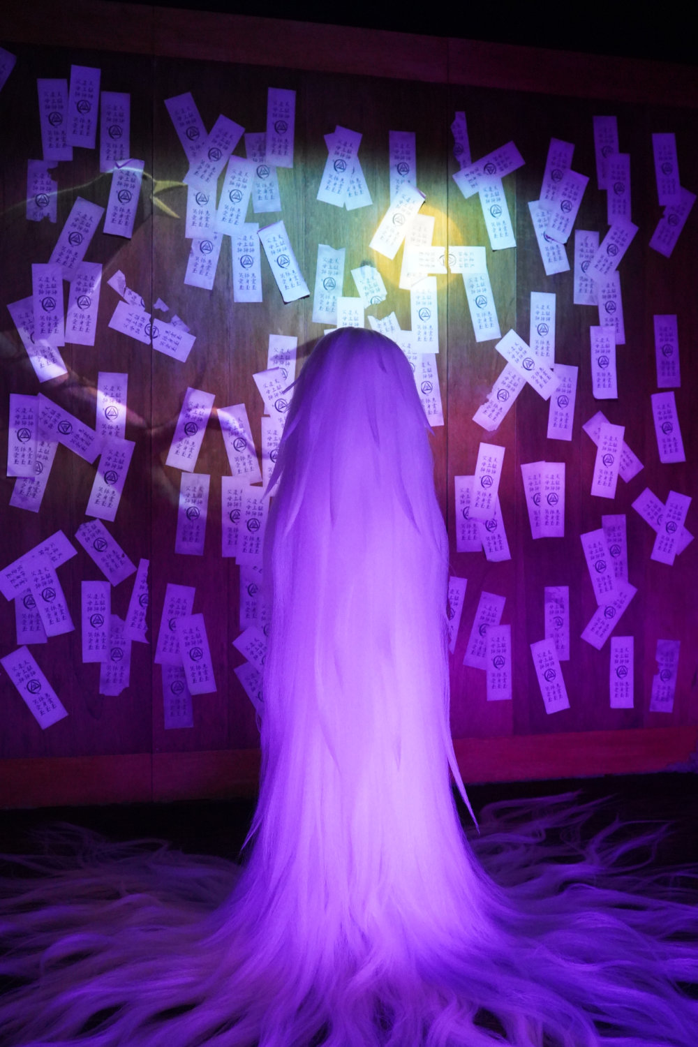 邪視が閉じ込められた地下室の再現展示