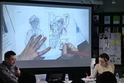 「ゲンロン ひらめき☆マンガ教室」の様子