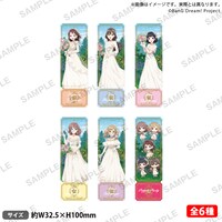 「Poppin'Party × Flower Garden in BanG Dream! STORE」の特典に用意された「チケット風クリアマーカー」全6種