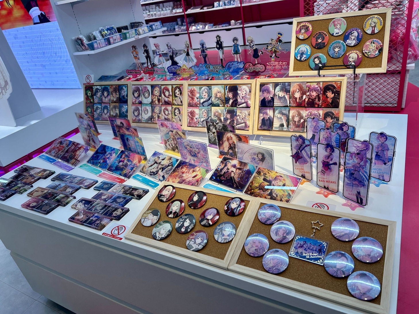 BanG Dream! STOREの様子