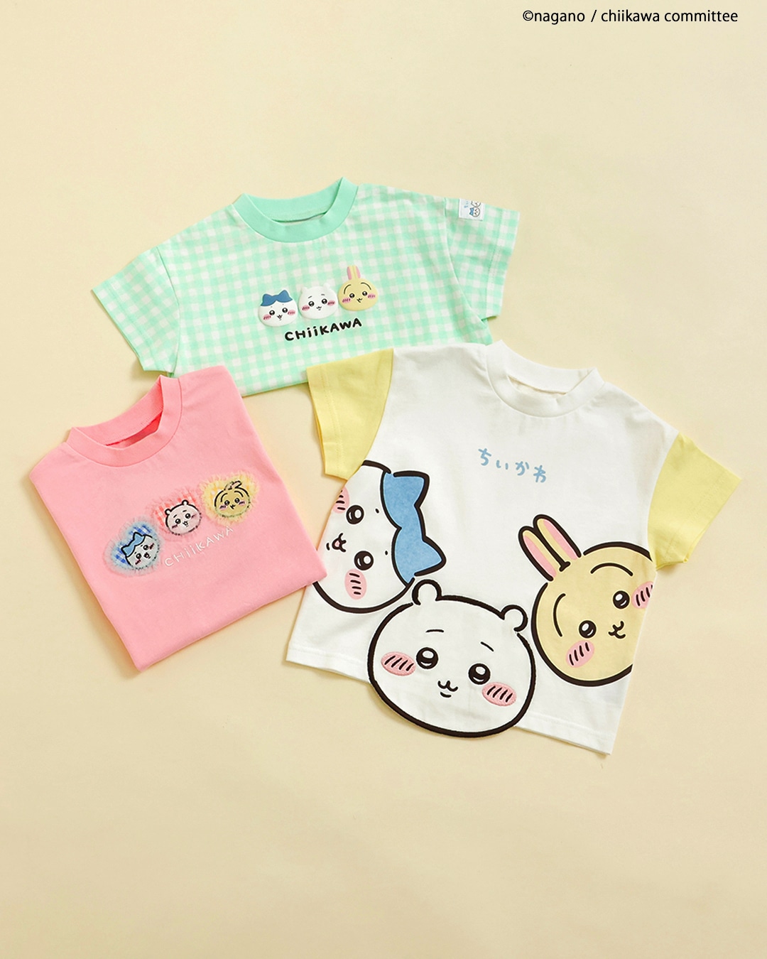 「アニメちいかわアソートTシャツ」