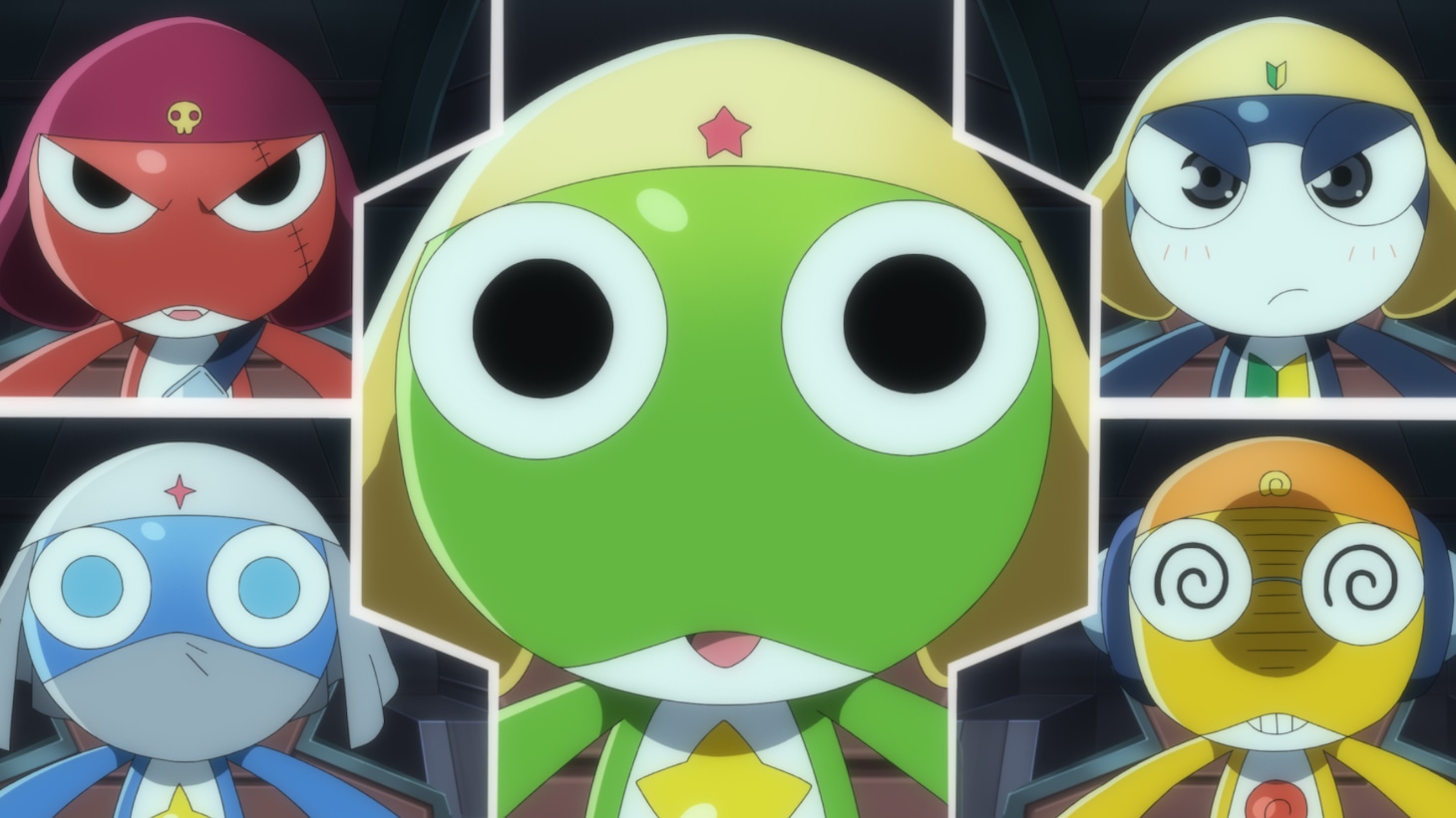 「新劇場版☆ケロロ軍曹 復活して速攻地球滅亡の危機であります！」の場面カット。