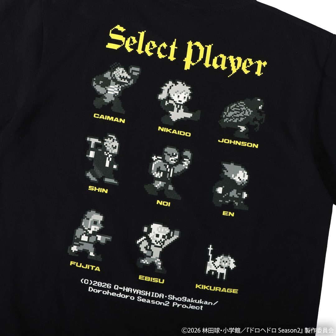 「8bitゲームTシャツ」