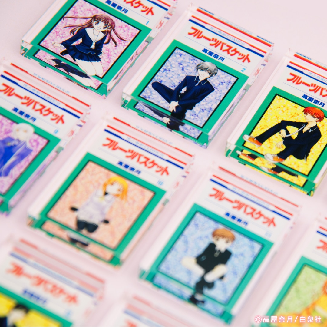 「フルーツバスケット」コミックアートアクリルブロック