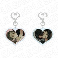 「『枯れた花に涙を』POP UP SHOP」で販売される「ハート型アクリルキーホルダー」