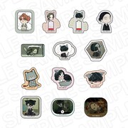 「『枯れた花に涙を』POP UP SHOP」で販売される「フレークシールセット」