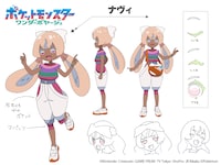 新キャラクター・ナヴィの設定資料