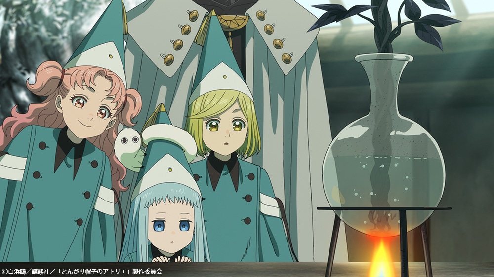 TVアニメ「とんがり帽子のアトリエ」第4話より