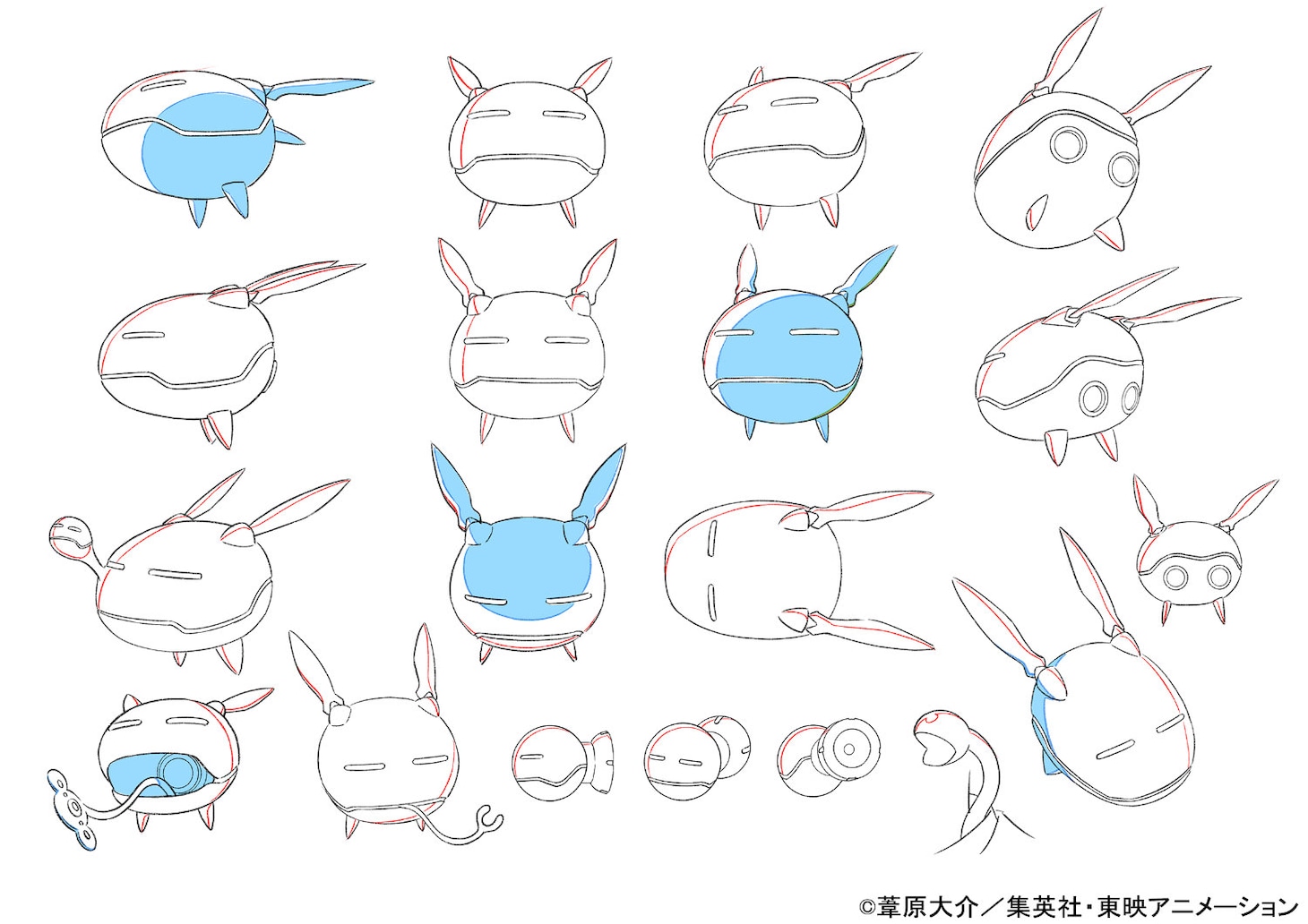 「ワールドトリガー 1stシーズン」レプリカのキャラクター設定画