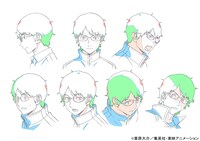 「ワールドトリガー 1stシーズン」三雲修のキャラクター設定画