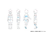 「ワールドトリガー 1stシーズン」雨取千佳のキャラクター設定画