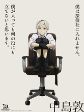 ボンズによる中島敦の新規イラスト (c)朝霧カフカ・春河35/ＫＡＤＯＫＡＷＡ/文豪ストレイドッグス製作委員会