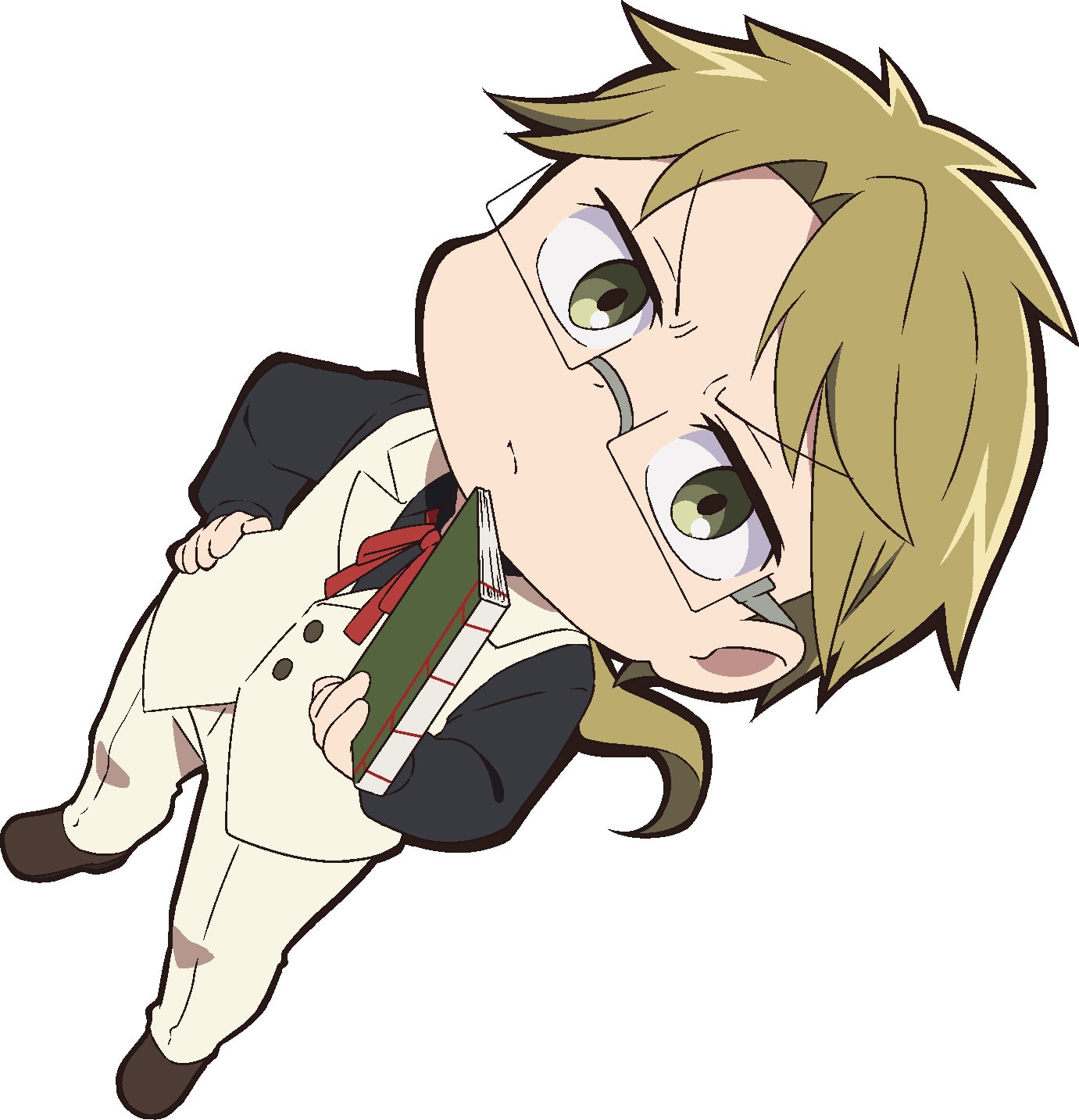 「文豪ストレイドッグス わん！2」より国木田 (c) 朝霧カフカ・かないねこ・春河35／ＫＡＤＯＫＡＷＡ／文豪ストレイドッグス わん！製作委員会