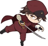 「文豪ストレイドッグス わん！2」より鐵腸 (c) 朝霧カフカ・かないねこ・春河35／ＫＡＤＯＫＡＷＡ／文豪ストレイドッグス わん！製作委員会