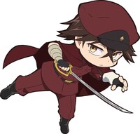 「文豪ストレイドッグス わん！2」より鐵腸 (c) 朝霧カフカ・かないねこ・春河35／ＫＡＤＯＫＡＷＡ／文豪ストレイドッグス わん！製作委員会