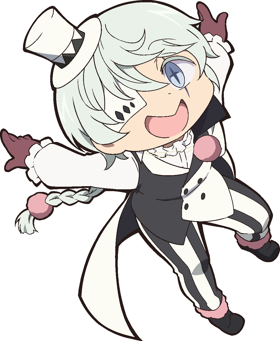 「文豪ストレイドッグス わん！2」よりニコライ (c) 朝霧カフカ・かないねこ・春河35／ＫＡＤＯＫＡＷＡ／文豪ストレイドッグス わん！製作委員会