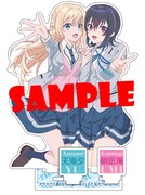 付録のクリアスタンド (c)たかた・KADOKAWA／クラにか製作委員会