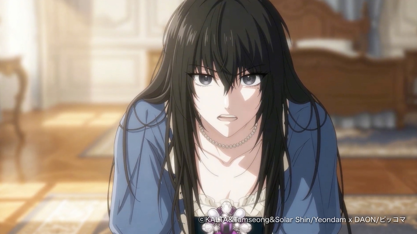 「誰かが私に憑依した」アニメのカット