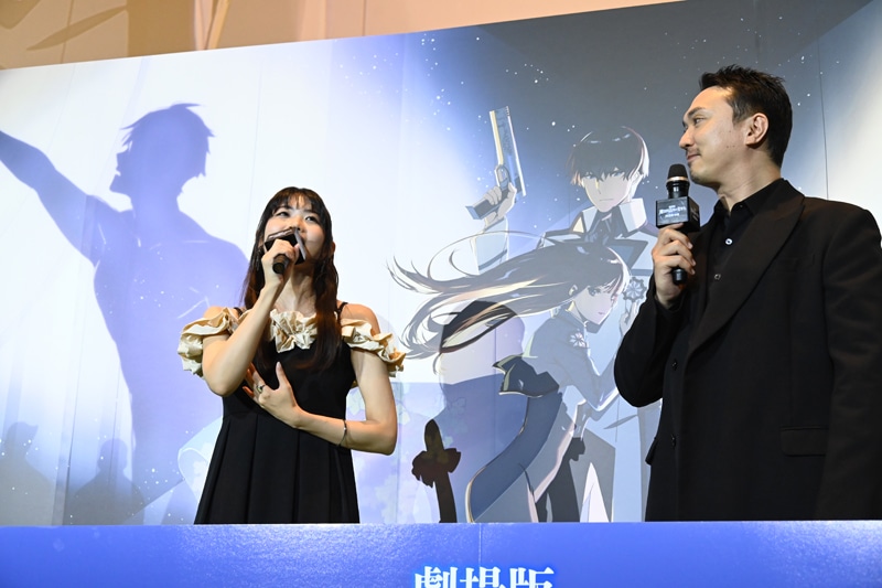 劇場版「魔法科高校の劣等生 四葉継承編」完成披露舞台挨拶の様子