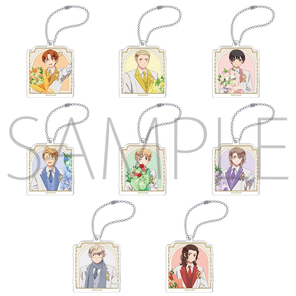 トレーディングアクリルキーホルダーA