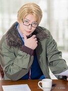 磯貝龍乎扮するアメリカ