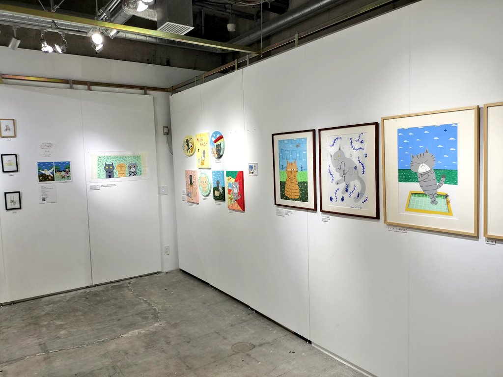 2025年に開催された「コロコロ毛玉日記」展の様子