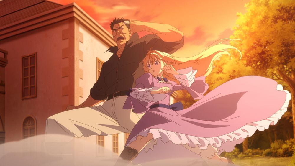 TVアニメ「逃がした魚は大きかったが釣りあげた魚が大きすぎた件」第6話「逃がした魚と闘う父」より