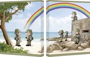 武田一義描き下ろしのWブックケース
