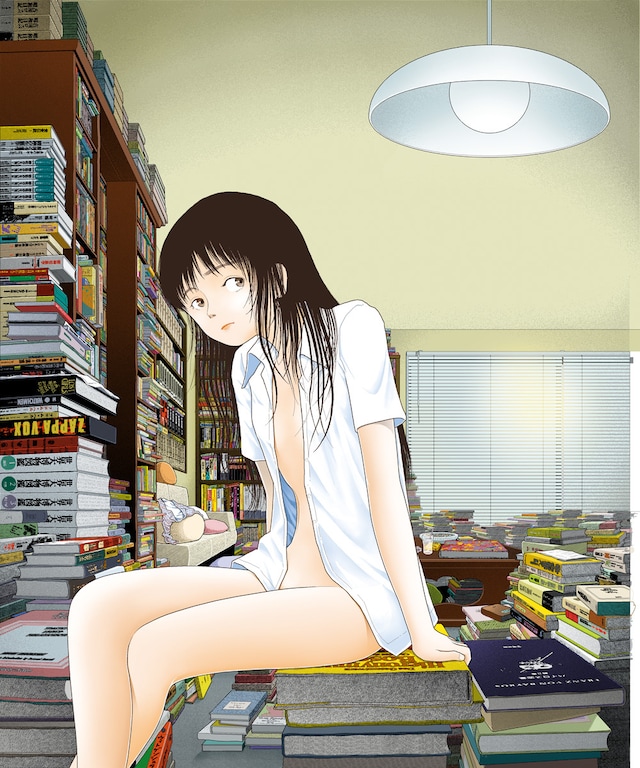 山本直樹「五時」のカバーイラスト