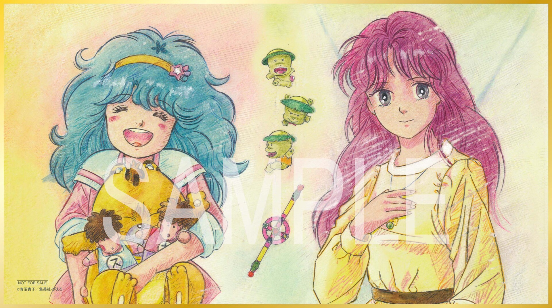 早期予約特典・横長ミニ色紙のイラスト [画像ギャラリー 3/19