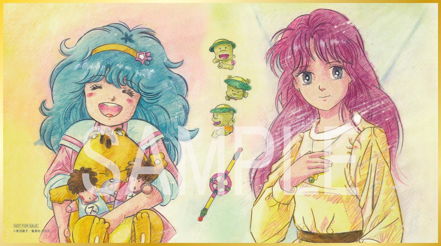 早期予約特典・横長ミニ色紙のイラスト