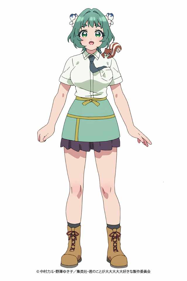 優敷山女。恋太郎の彼女の1人。頭に蝶が住んでいる優しすぎる園芸部員。大きな体がコンプレックスだったが、自然の生き物達を守ることができる頑丈な体を今は誇らしく思っている。命を大切にしており、自然の多い場所では竹馬に乗って動植物を踏まないようにしている。