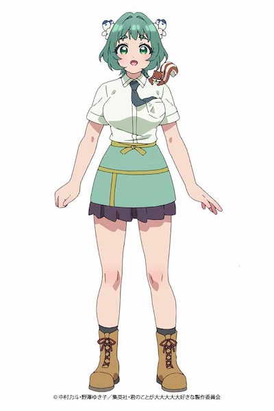 優敷山女。恋太郎の彼女の1人。頭に蝶が住んでいる優しすぎる園芸部員。大きな体がコンプレックスだったが、自然の生き物達を守ることができる頑丈な体を今は誇らしく思っている。命を大切にしており、自然の多い場所では竹馬に乗って動植物を踏まないようにしている。