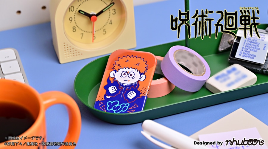 「レクタングル缶バッジ（虎杖悠仁）」