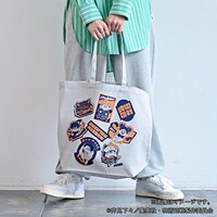 「たっぷりトートバッグA（ステッカーグラフィック）」
