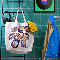 「たっぷりトートバッグA（ステッカーグラフィック）」