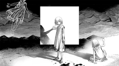 白浜鴎が描き下ろしたイラスト。