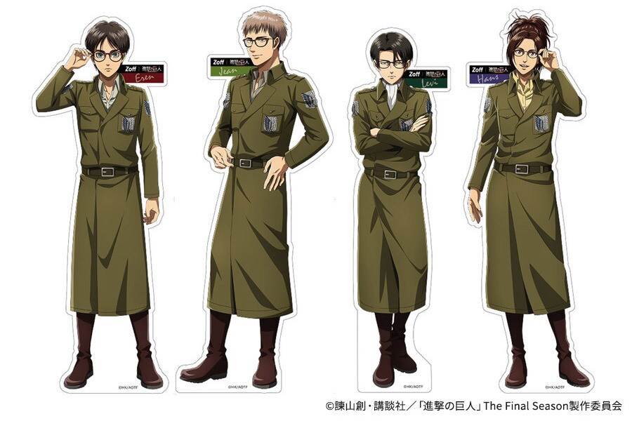 Zoff｜進撃の巨人」等身大パネル [画像ギャラリー 21/22] - コミック