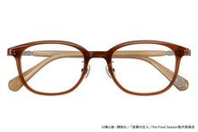 進撃の巨人×Zoff、地下室の鍵やリヴァイの“逆手持ち”モチーフ取り入れたフレーム4種